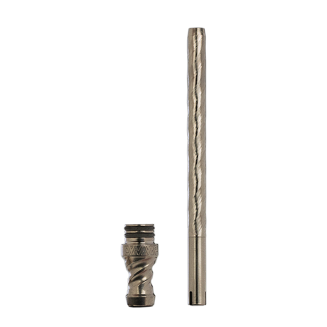 DynaVap WoodWynd Titanium Condenser Mouthpiece Assembly, parts broken down and separated for view