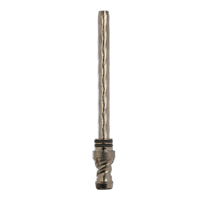 DynaVap WoodWynd Titanium Condenser Mouthpiece Assembly, front view on white background