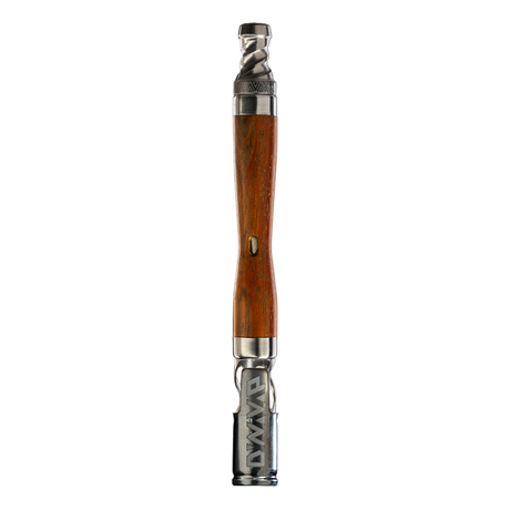 DynaVap The WoodWynd Vaporizer - Ipe Wood Variant, Front View on Seamless White Background