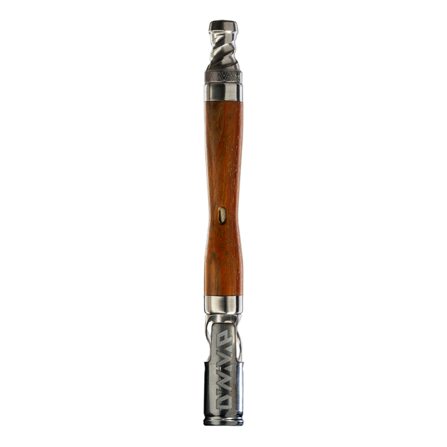 DynaVap The WoodWynd Vaporizer - Ipe Wood Variant, Front View on Seamless White Background