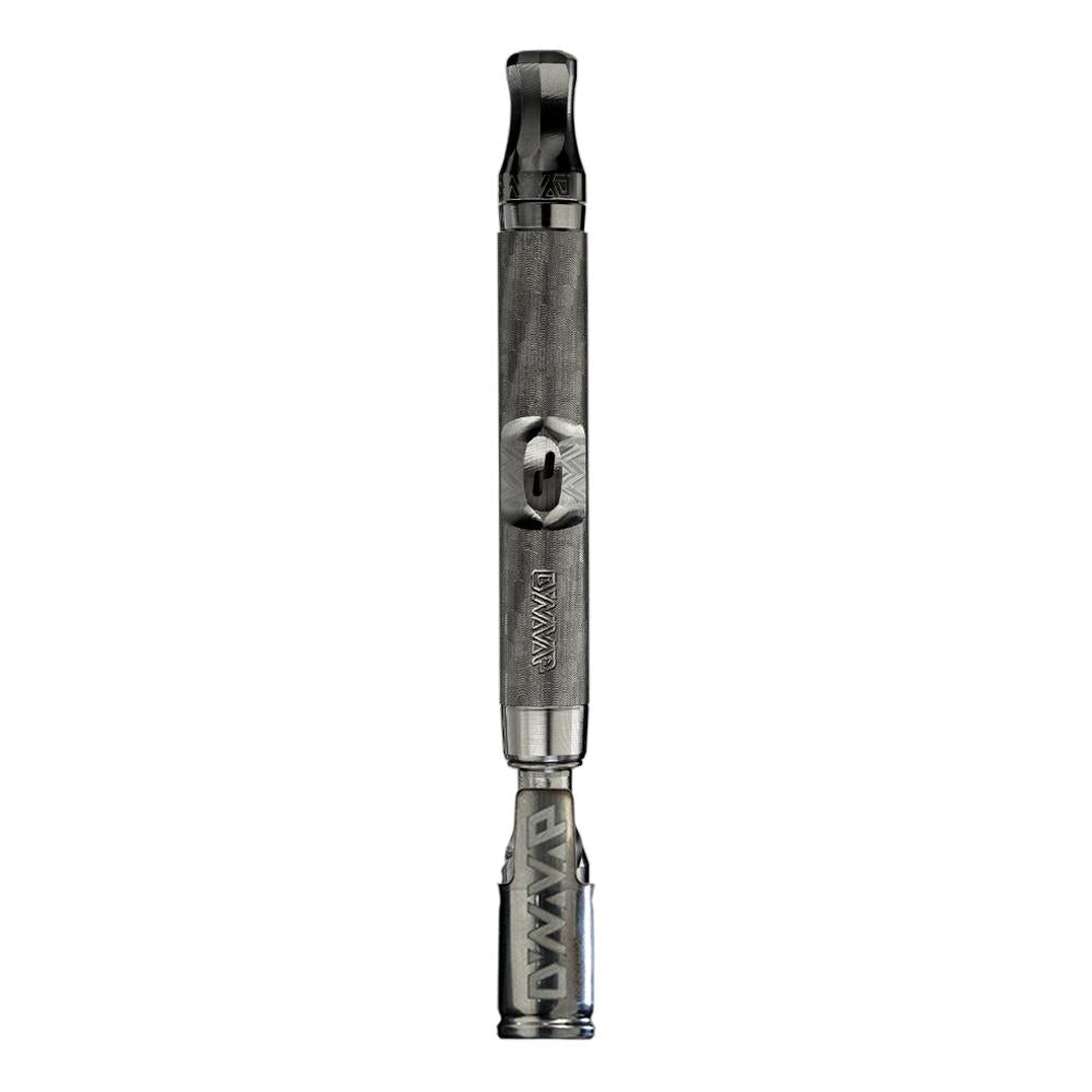 DynaVap The M 7 XL vaporizer shown capped and upright from the front, showing the extended stainless steel stem.