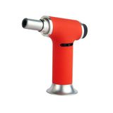 Maven Torch Turbo Single Jet Flame in Red, Precision Lock, for Dab Rigs, Front View