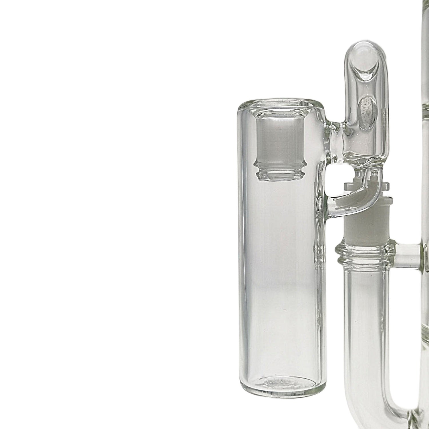 TAG - Removable Downstem Ash Catcher - 18/14MM Downstem (4.50") (14MM Male to 18MM Female)
