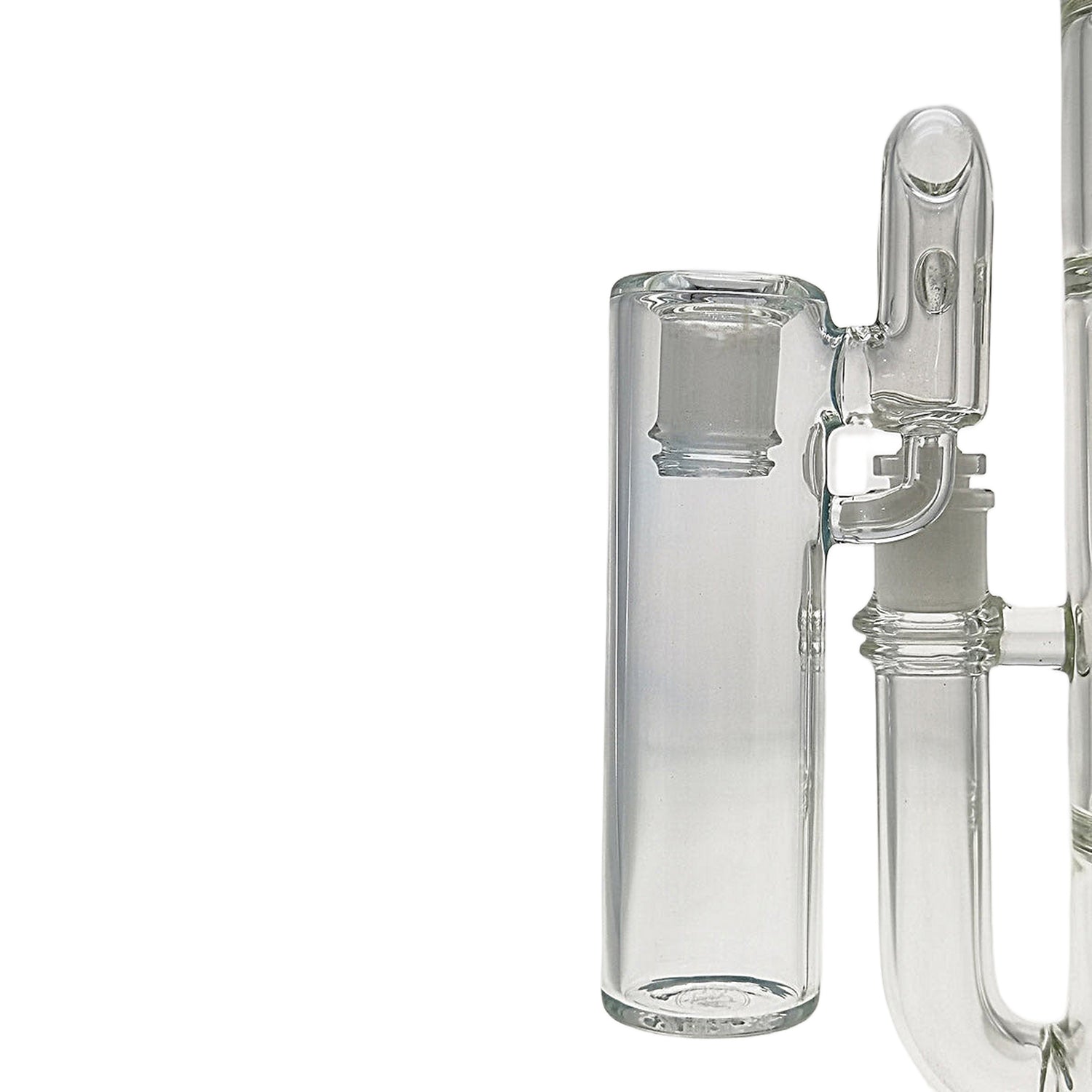 TAG - Removable Downstem Ash Catcher - 18/14MM Downstem (4.50") (14MM Male to 18MM Female)