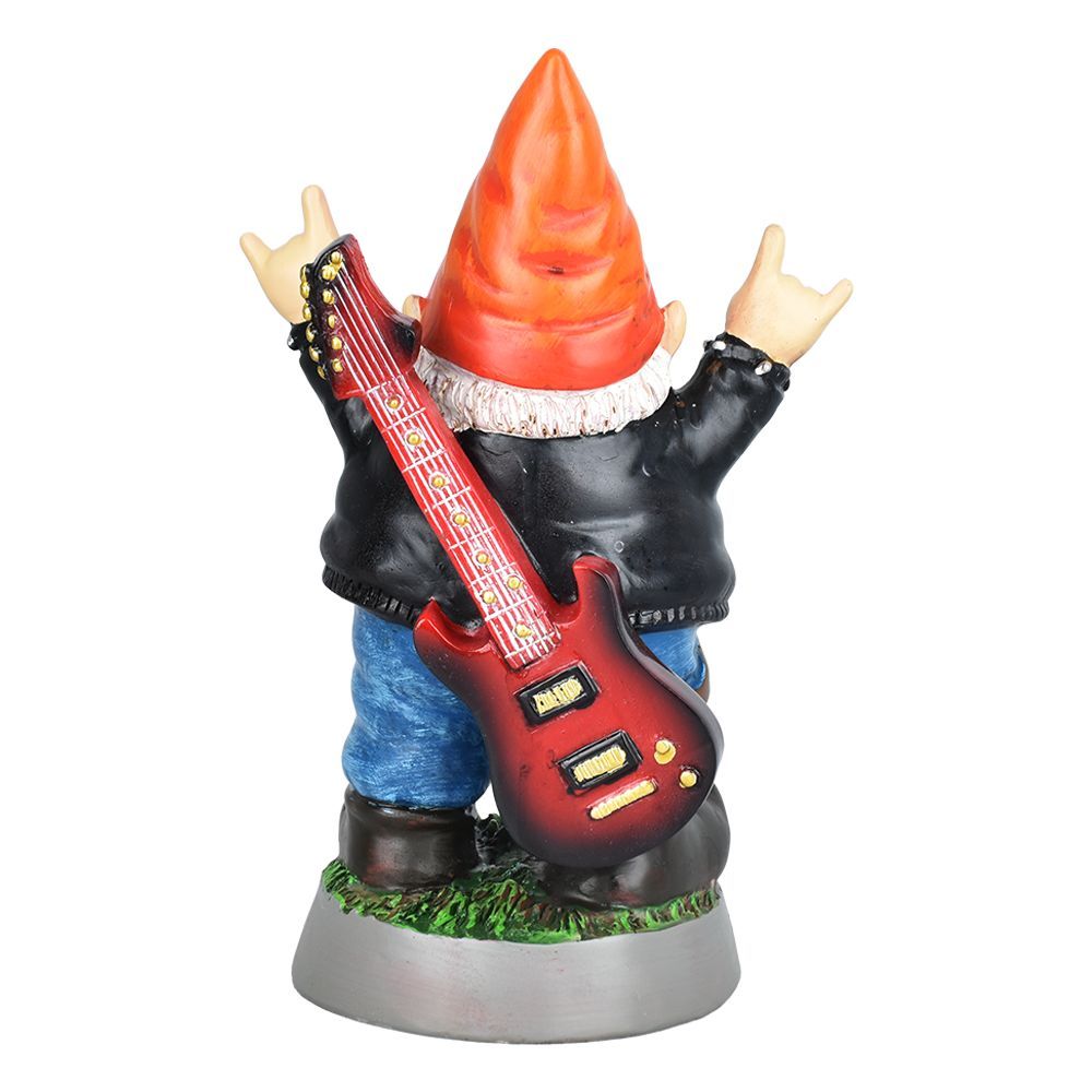 Rock & Gnome Resin Figurine | 9"