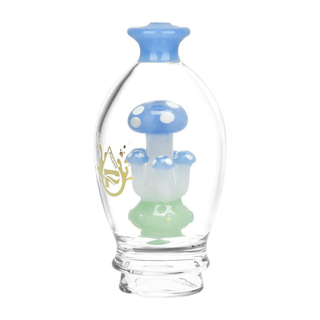 Pulsar Shroom Cluster Bubbler Attachment for Puffco Peak Pro, Front View, Varied Colors