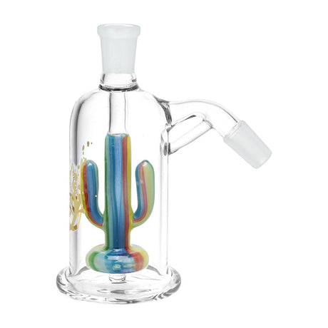 Pulsar Cactus Fantasy Ash Catcher, 5.25" tall, 14mm, front view on white background
