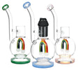 Pulsar Rainbow Glass Attachments for Puffco Proxy, 10", Color Variants with Borosilicate