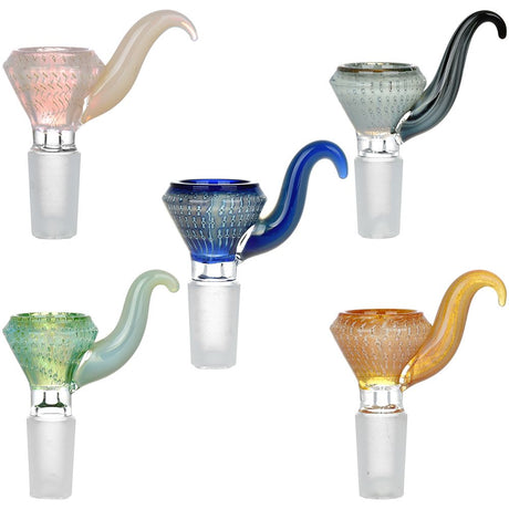 5CT SET Dream Within A Dream 14mm Male Herb Slides in Assorted Colors by Glass City Pipes