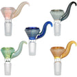 5CT SET Dream Within A Dream 14mm Male Herb Slides in Assorted Colors by Glass City Pipes