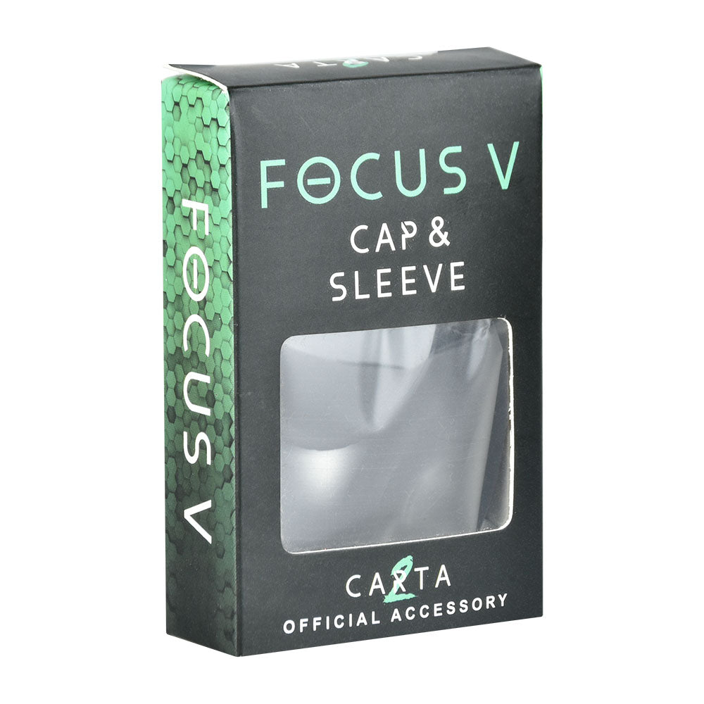 Focus V CARTA 2 Intelli-Core Cap & Sleeve packaging, essential dab rig accessory