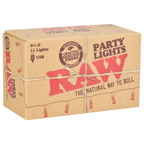RAW Cone LED Party Lights boxed set with 11 string lights, perfect for home decoration