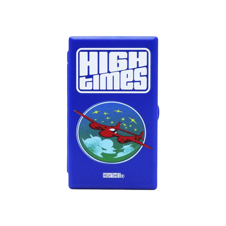 Infyniti High Times G-Force Pocket Scale in blue, front view on a white background