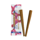 High Hemp CBD Organic Pre-rolled Cones Bubblegum - 15 Pack, Assorted Colors, Front View