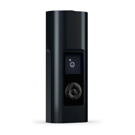 Arizer Solo 3 Portable Vaporizer front view on white background, featuring digital display