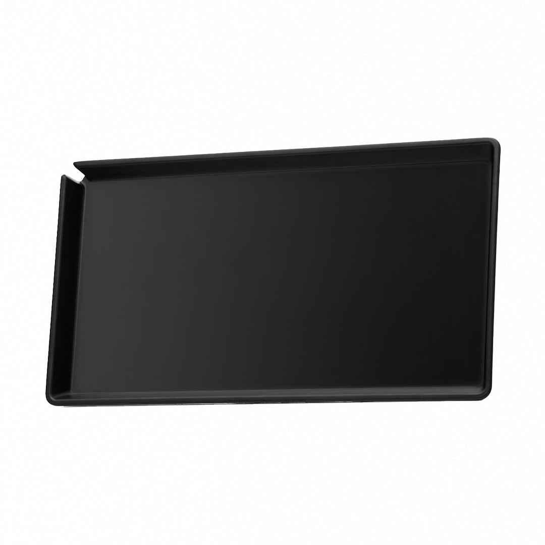 NWTN Home Roseland Set Black Ceramic Ashtray Top View for Home Decor