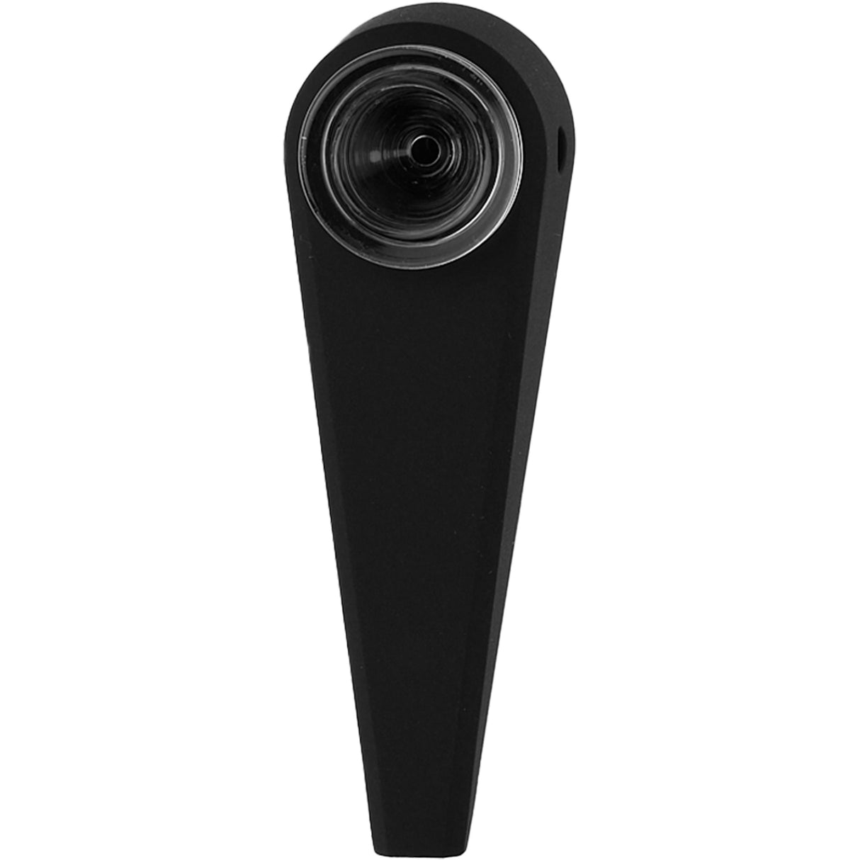 SOFTGLASS Indestructible Hand Pipe with Stainless Steel Tamper & Silicone Cover