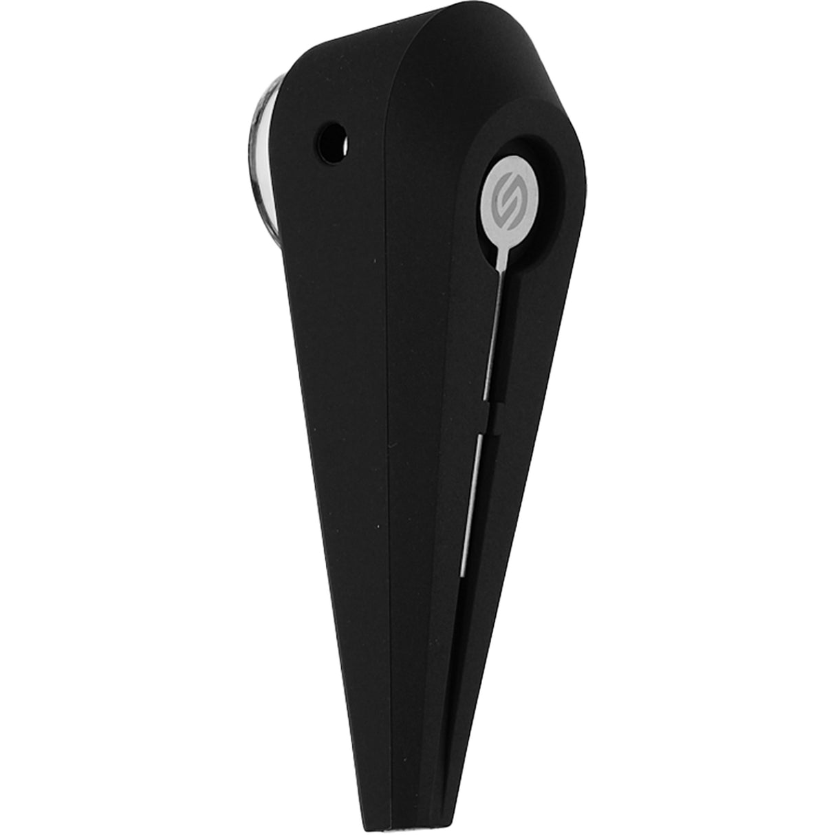 SOFTGLASS Indestructible Hand Pipe with Stainless Steel Tamper & Silicone Cover