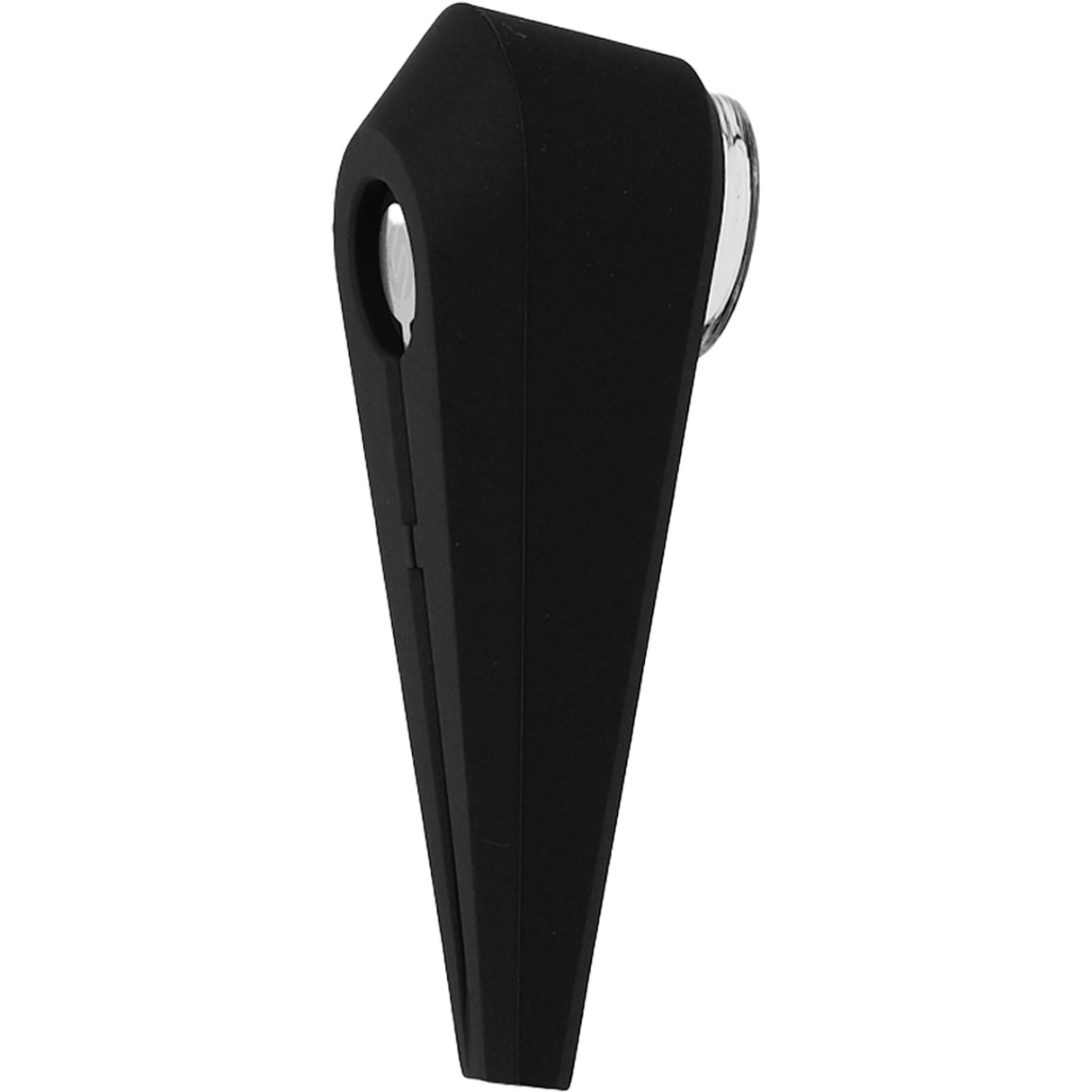 SOFTGLASS Indestructible Hand Pipe with Stainless Steel Tamper & Silicone Cover