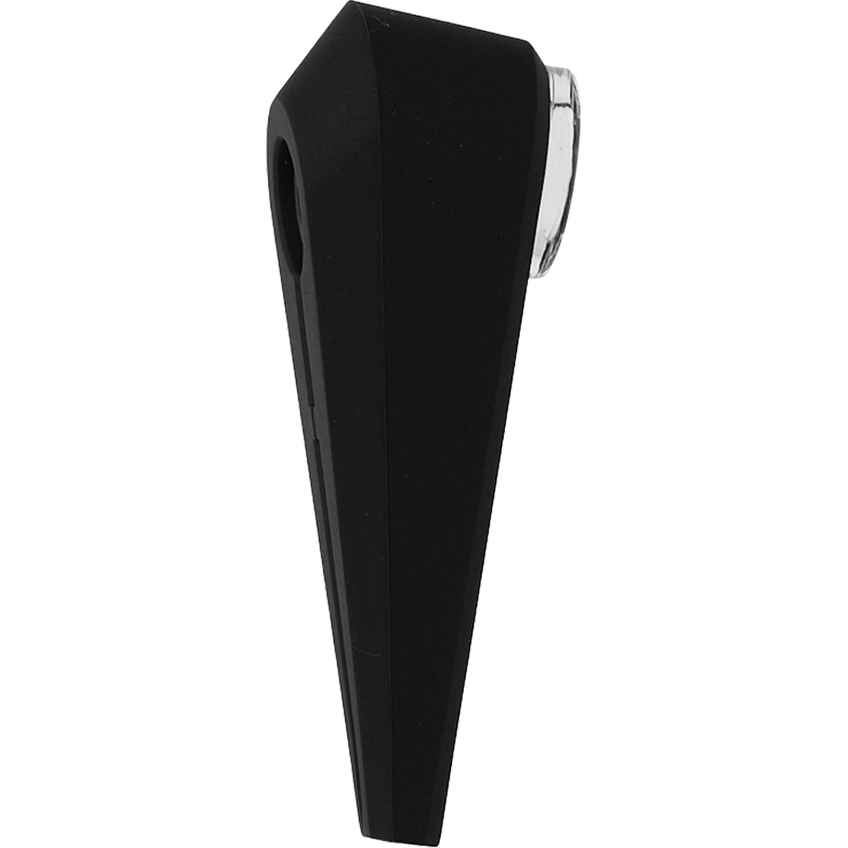 SOFTGLASS Indestructible Hand Pipe with Stainless Steel Tamper & Silicone Cover