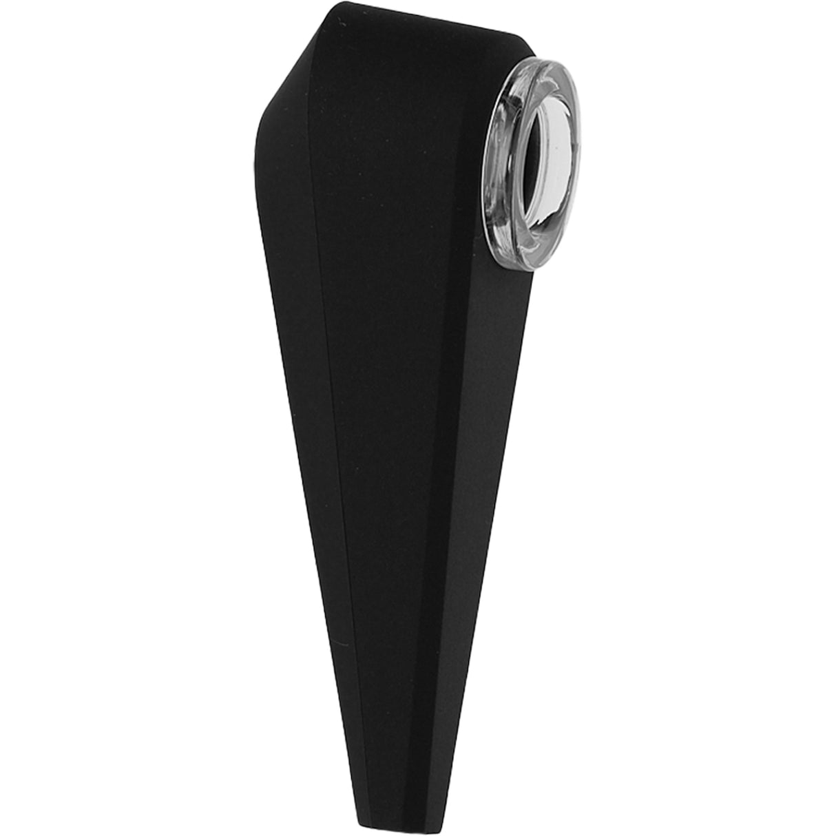 SOFTGLASS Indestructible Hand Pipe with Stainless Steel Tamper & Silicone Cover