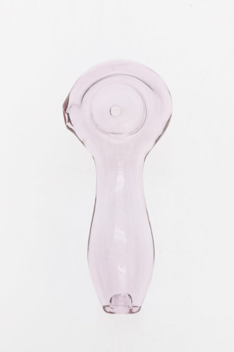 4.00" Spoon Pipe w/ Ash Catcher (60g) Carb Hole: Left Side - Thick Ass Glass - 4.00" Spoon Pipe w/ Ash Catcher (60g) Carb Hole: Left Side