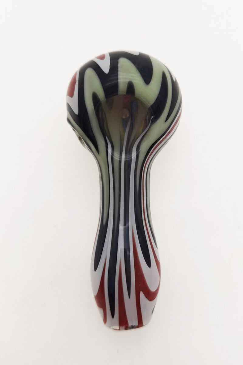 4.00" Spoon Pipe w/ Wig Wag (50g)