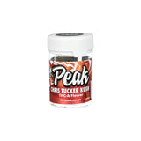 Peak High Potency THC-A Flower, Chris Tucker Kush, 3.5g jar, front view on white background