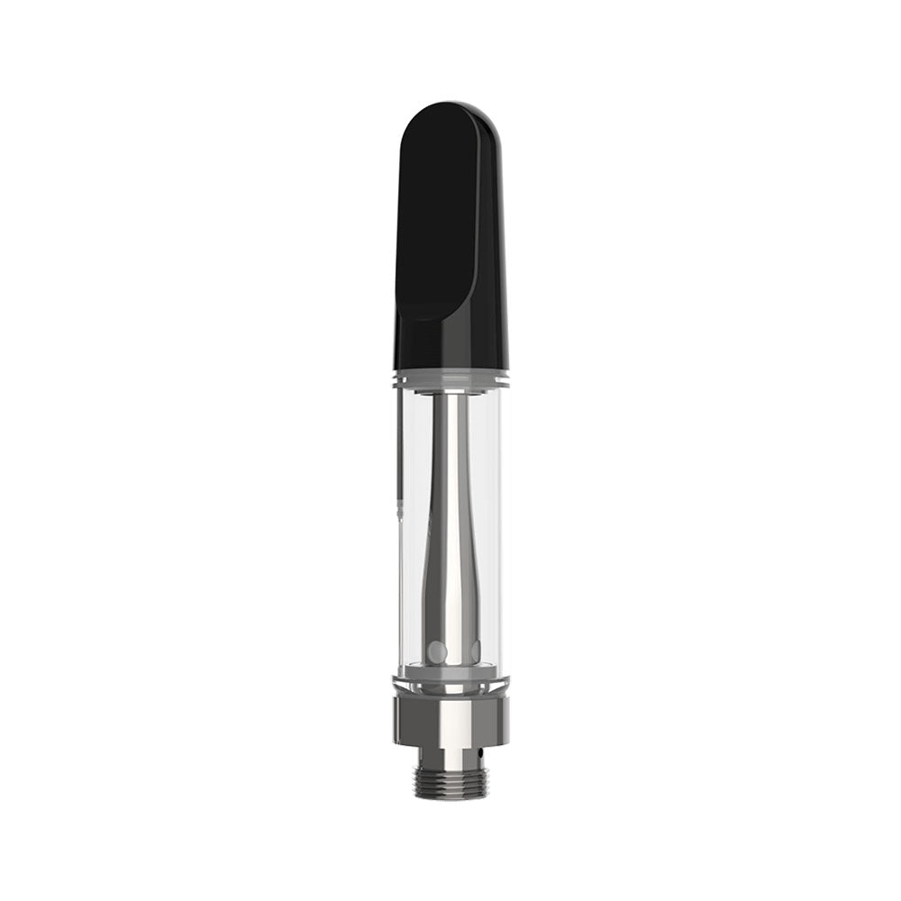 CCELL TH2 510 Cartridge 1ml - Clear Tank with Black Mouthpiece, Front View