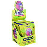 Dozo D9 Smashers Gummies display box with 5 packs, 10000mg total, Sour Apple Indica