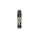 Half Baked THCA Vape Cartridge 2g with black mouthpiece - Front View