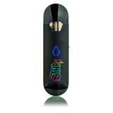 STNR THCA Disposable Vape 2g front view, sleek black design with colorful logo, easy-to-use for CBD