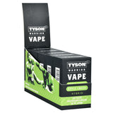 TYSON 2.0 Warrior Live Resin Disposable Vape 3g Apple Smash - 5ct Display Box Front View