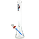 18" AFM Philadelphia Basketball Beaker Bong with Clipper Lighter and Downstem