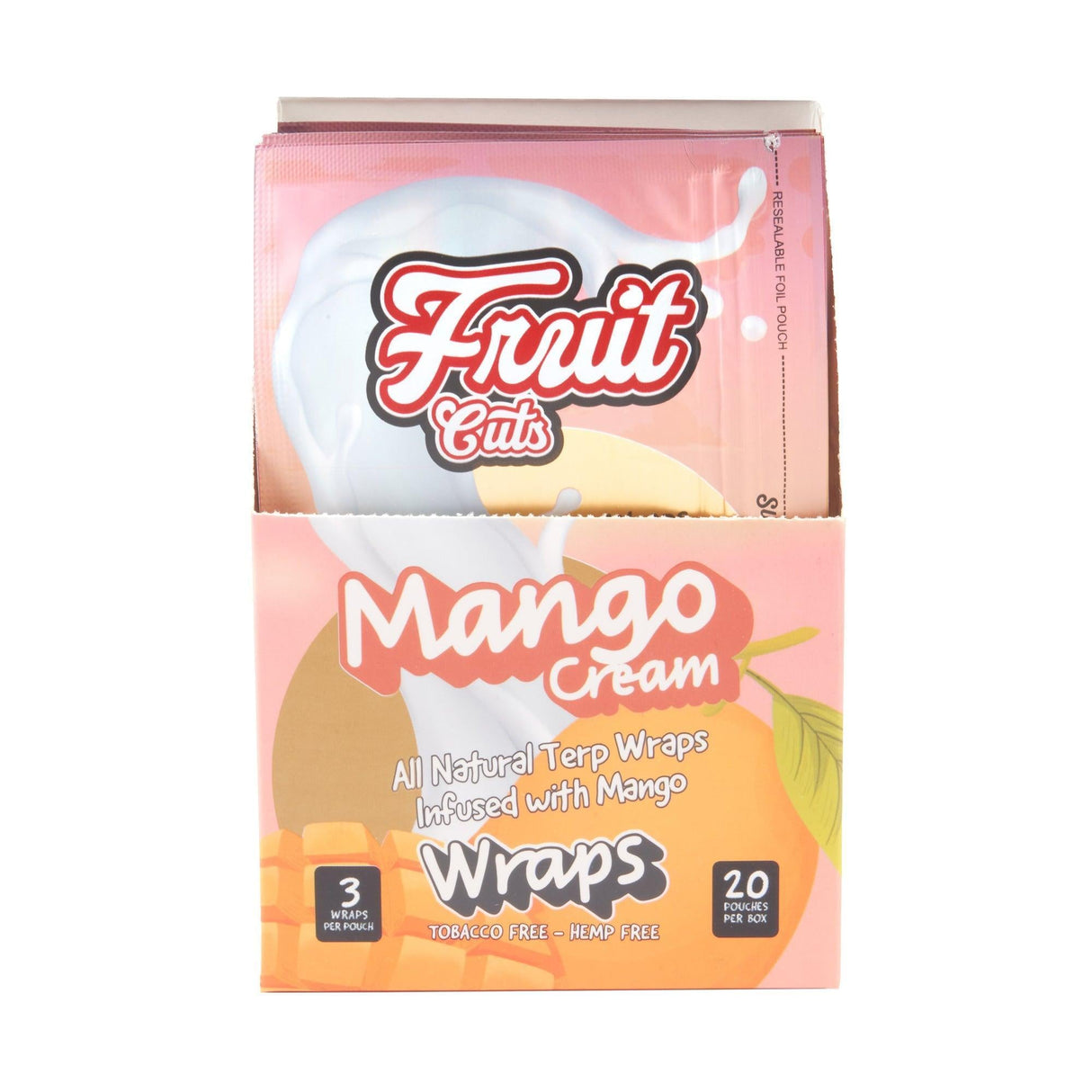 Fruit Cuts Natural Pulp Wraps - King Size - 3pk - 20ct