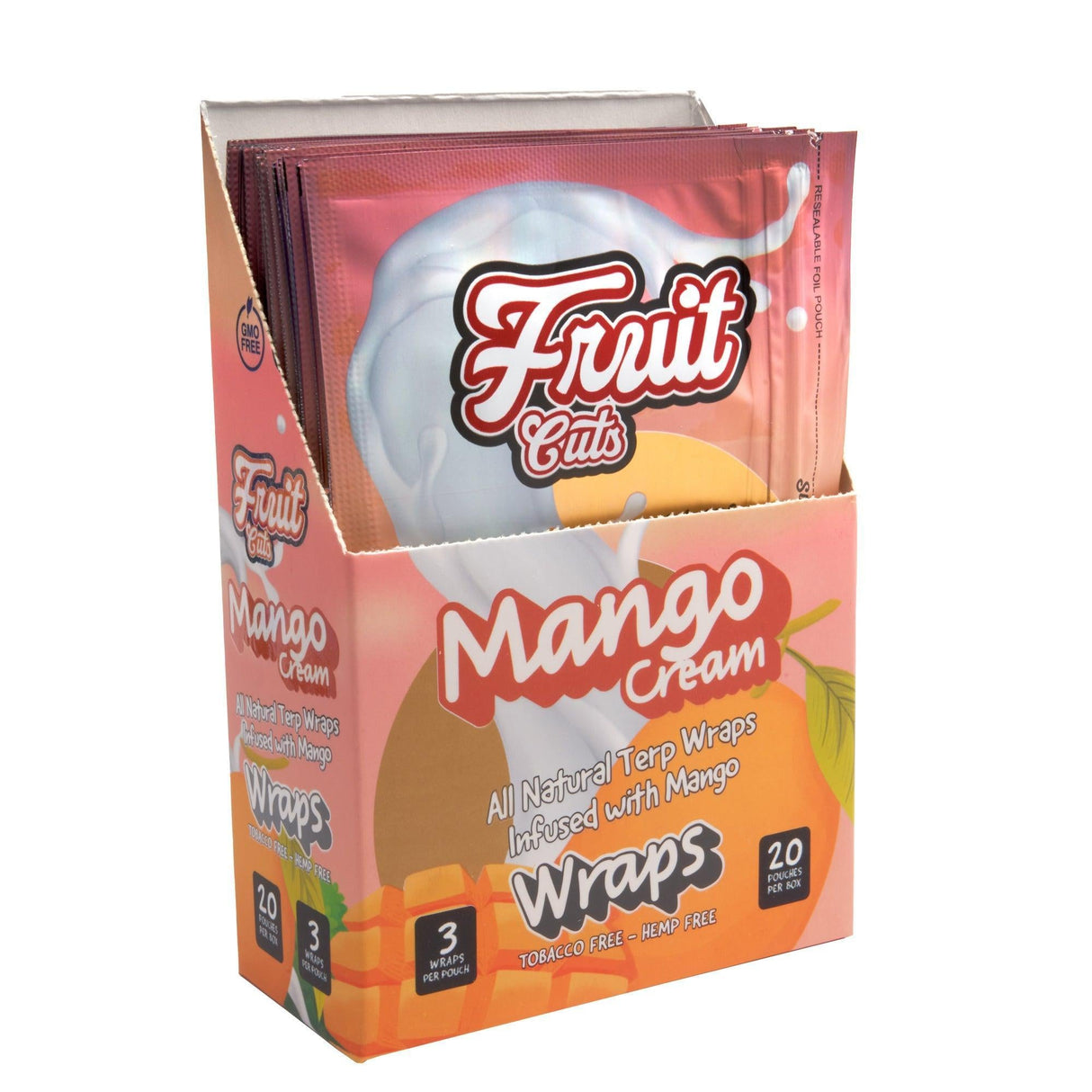 Fruit Cuts Natural Pulp Wraps - King Size - 3pk - 20ct