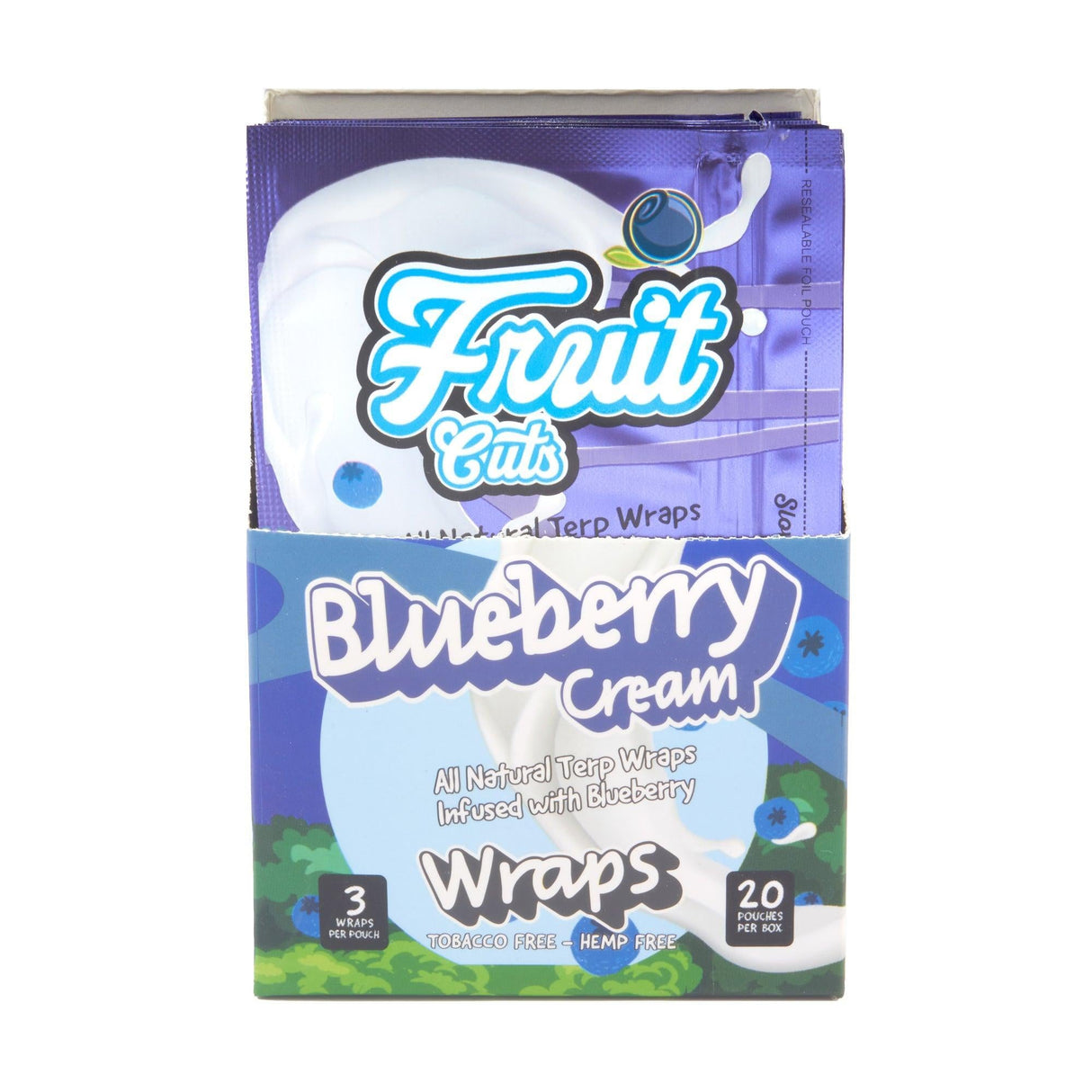 Fruit Cuts Natural Pulp Wraps - King Size - 3pk - 20ct