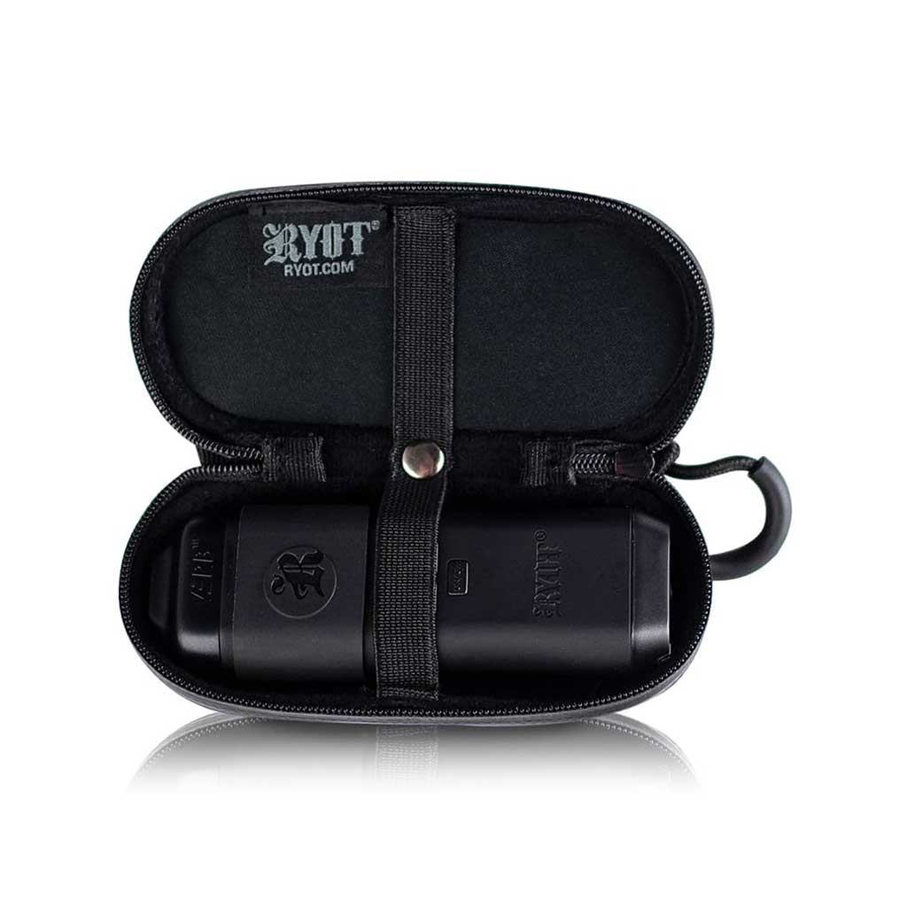 RYOT SmellSafe Hardshell Case - Odor Blocking Zippered Pipe Protector - Small