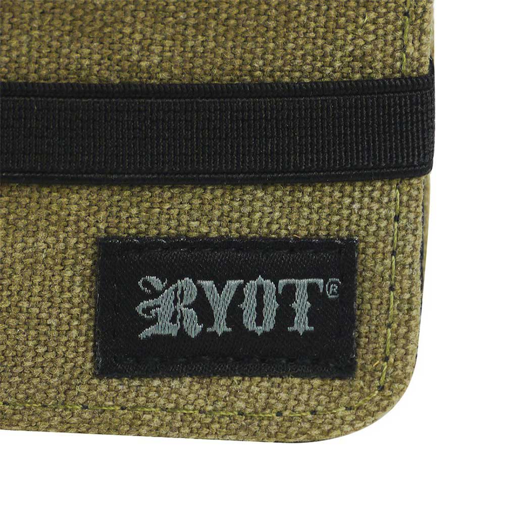 RYOT SmellSafe Roller Wallet - Weather-Proof Odor-Control Herb Case - Large