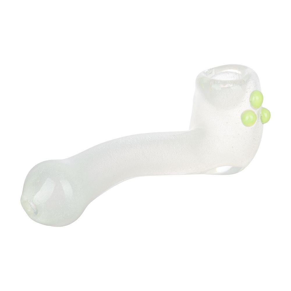 Shine From Within Glow In The Dark Sherlock Pipe | 5.75" | Colors Vary