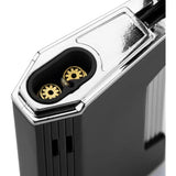 Silver Double Jet Torch Lighter