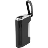 Silver Double Jet Torch Lighter