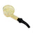 Handmade borosilicate glass pipe by Human Grade