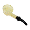 Handmade borosilicate glass pipe by Human Grade