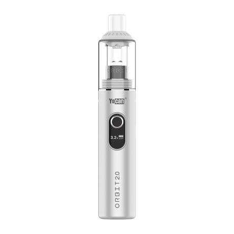 Yocan Orbit 2.0 Kit in Silver, portable concentrate vaporizer with Type-C charging