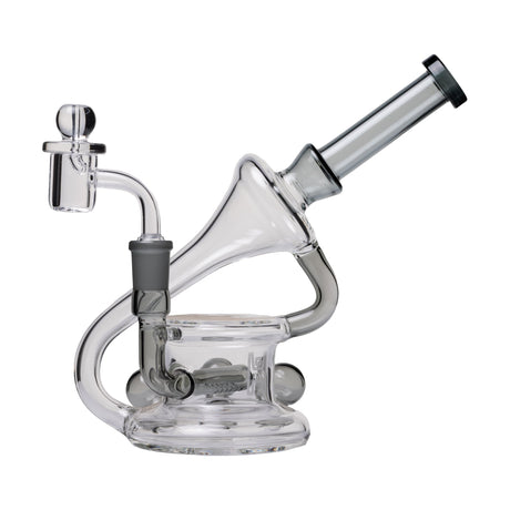 Human Grade 7.5" Recycler 45 (Triple Marble) Dab Rig