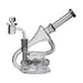 Human Grade 7.5" Recycler 45 (Triple Marble) Dab Rig