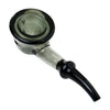 Human Grade Fleur hand pipe with grip detail on stem
