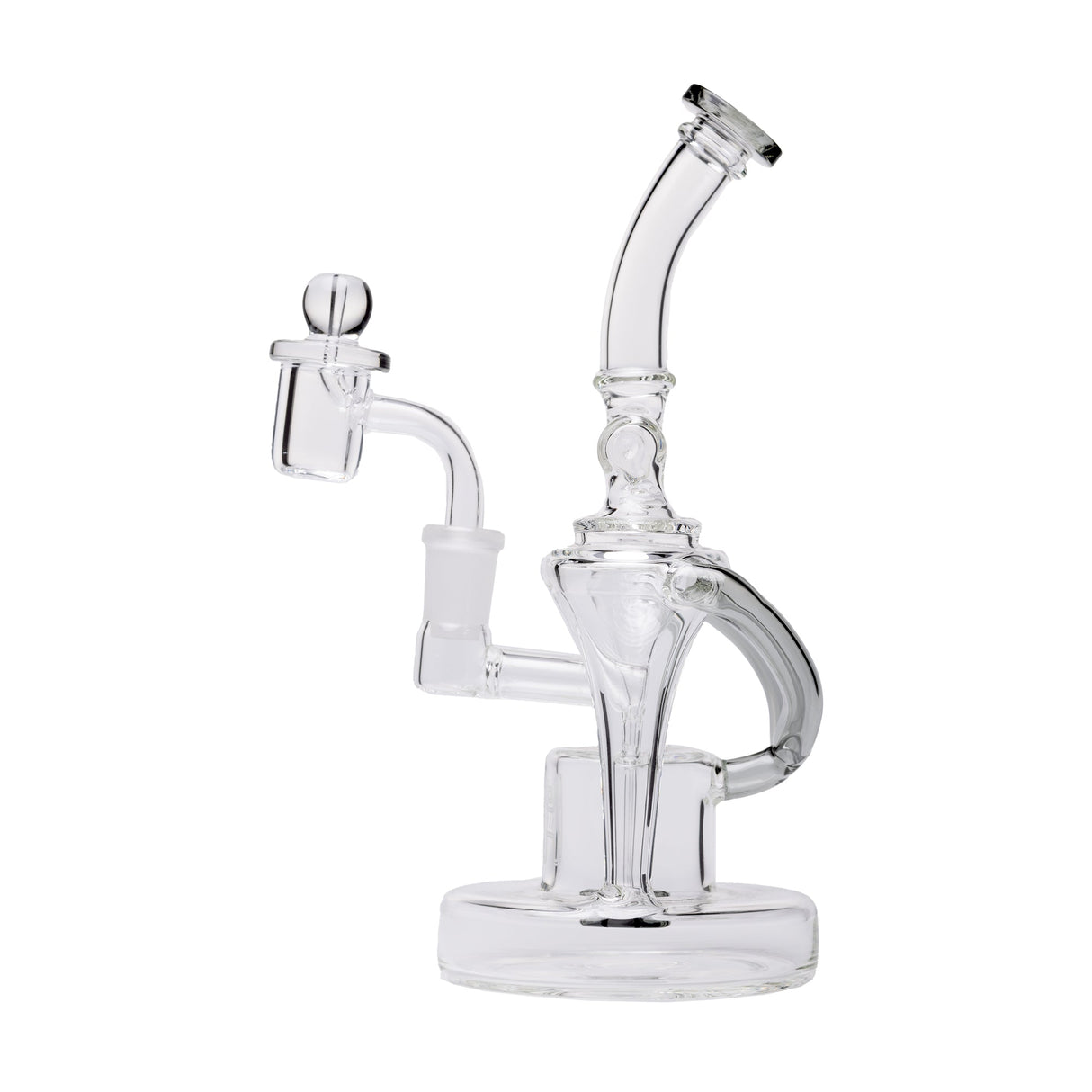 Human Grade Dualing Recycler Dab Rig
