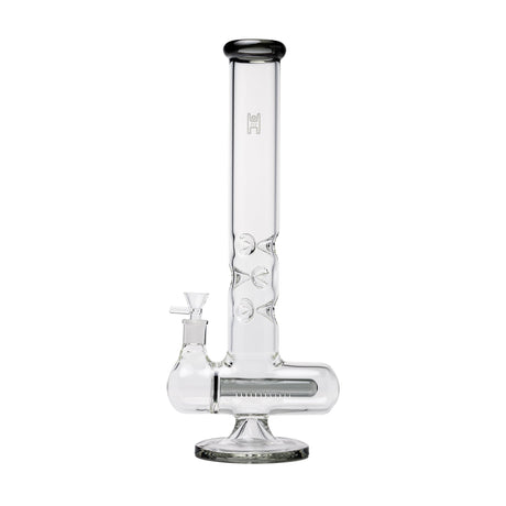 Human Grade Inline Tube Triple Ice Catch Glass Water Pipe